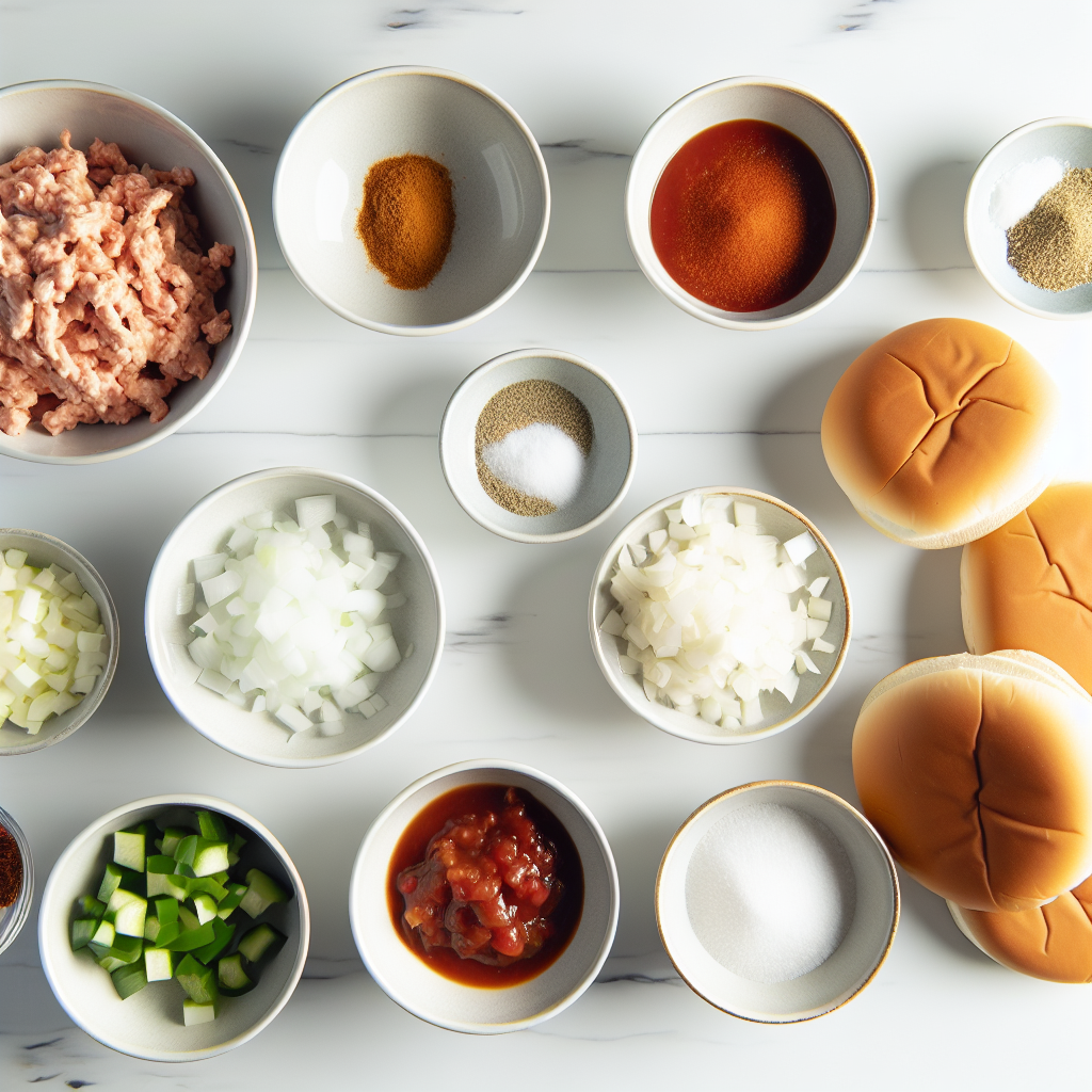 Cajun Chicken Sloppy Joes Recipe - Recipe Image