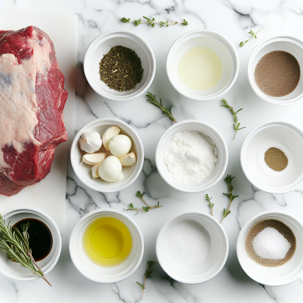 Slow-Roasted Herb-Crusted Chuck Roast with Garlic and Fresh Herbs Recipe - Recipe Image
