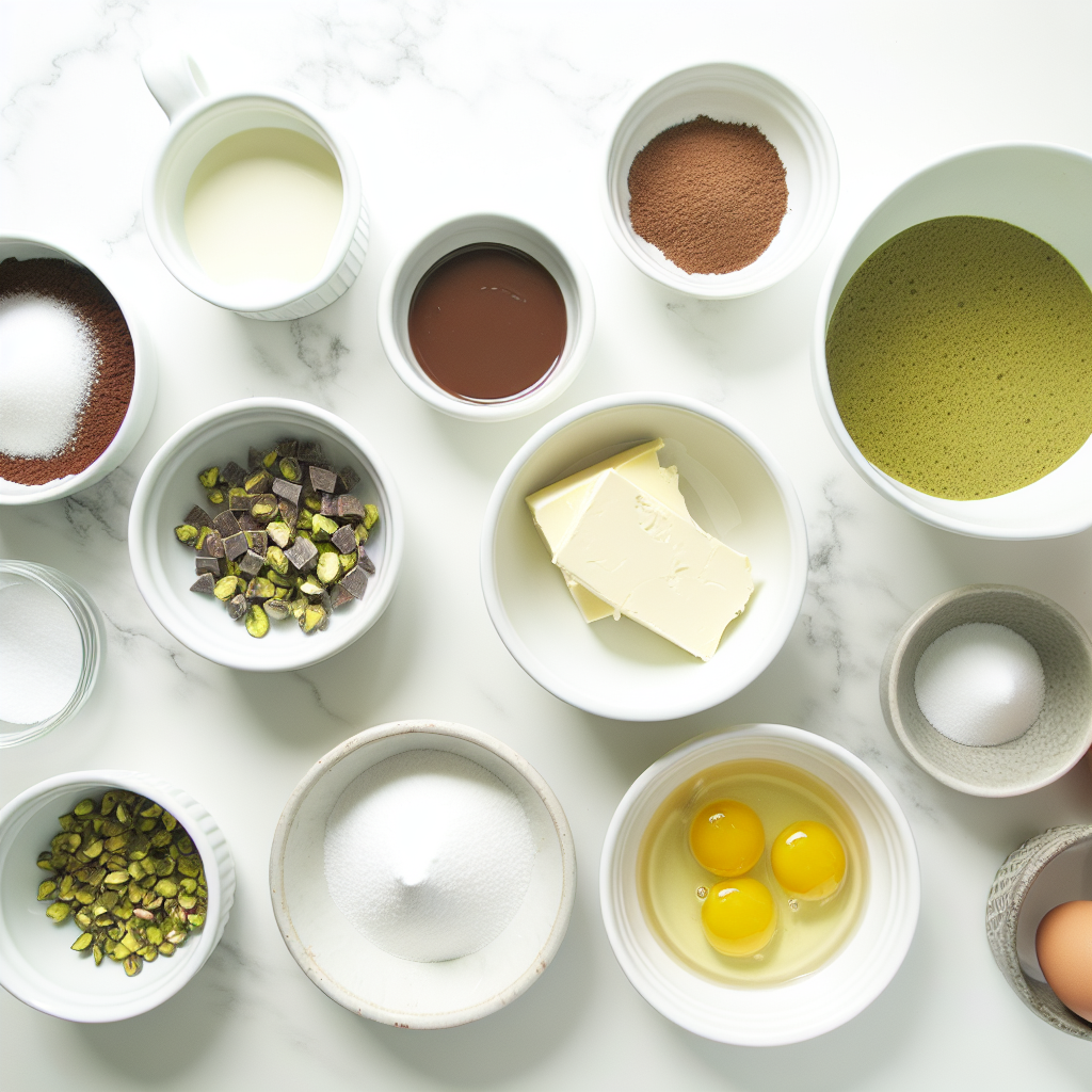 Pistachio Chocolate Lava Cakes Recipe - Recipe Image