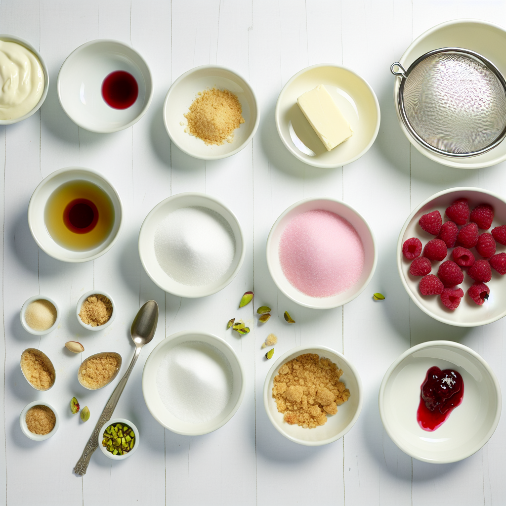 Elegant Raspberry Pistachio Cream Tarts – A Stunning & Delicious Dessert Recipe - Recipe Image