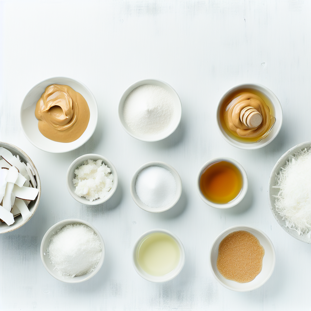 Coconut Protein Vanilla Bars Recipe - Recipe Image