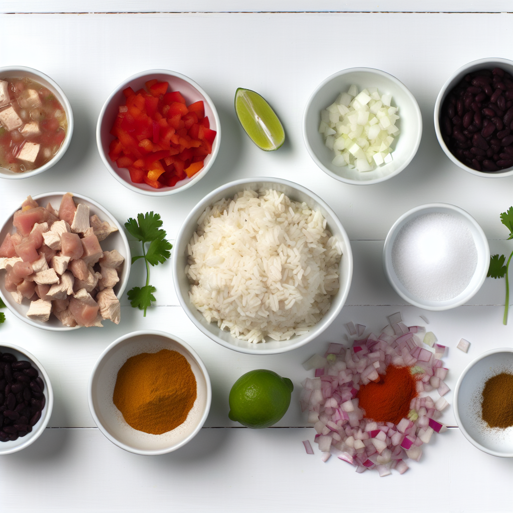 Cuban Chicken & Black Bean Rice Bowls Recipe - Recipe Image