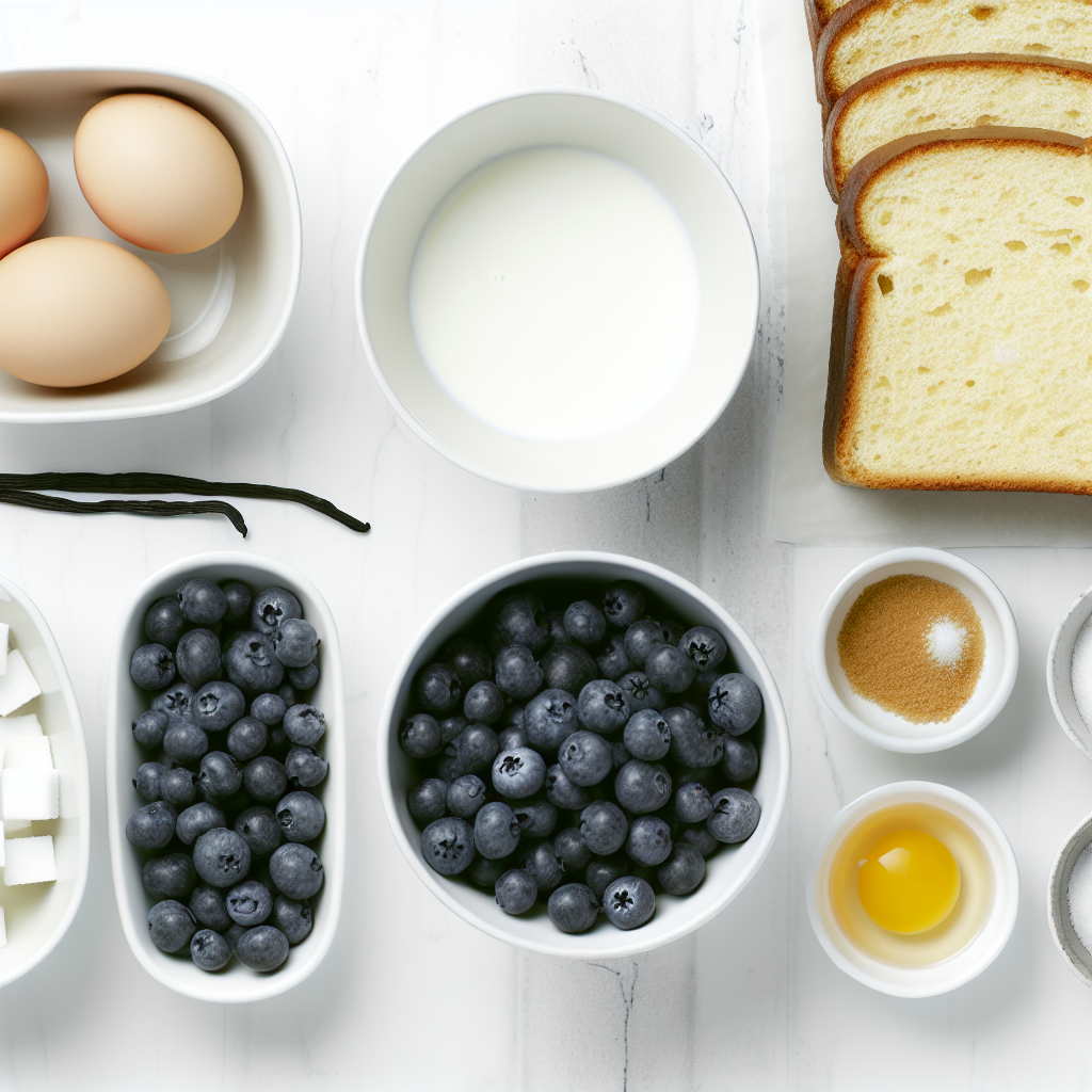 Pioneer Woman Blueberry Lemon French Toast Casserole Overnight Recipe - Recipe Image