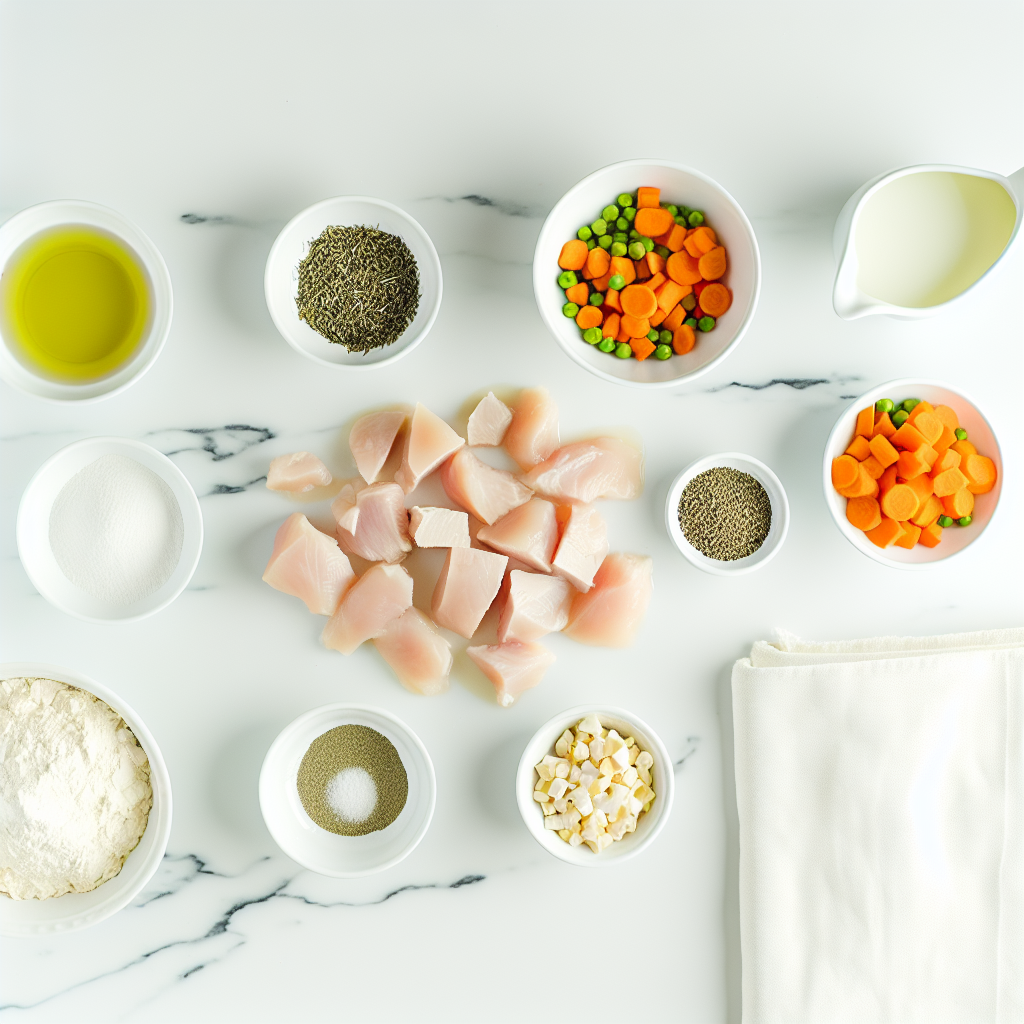 Crustless Chicken Pot Pie Recipe - Recipe Image