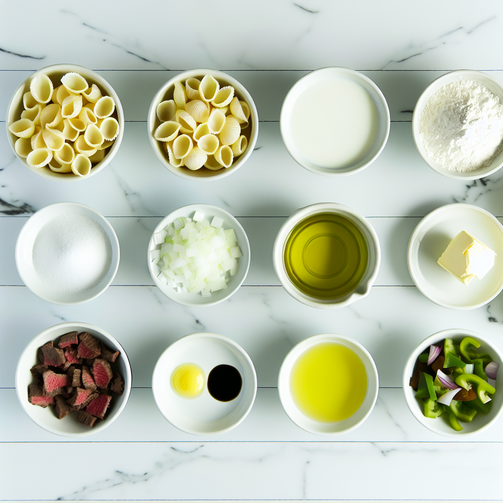 Philly Cheesesteak Mac and Cheese Recipe - Recipe Image