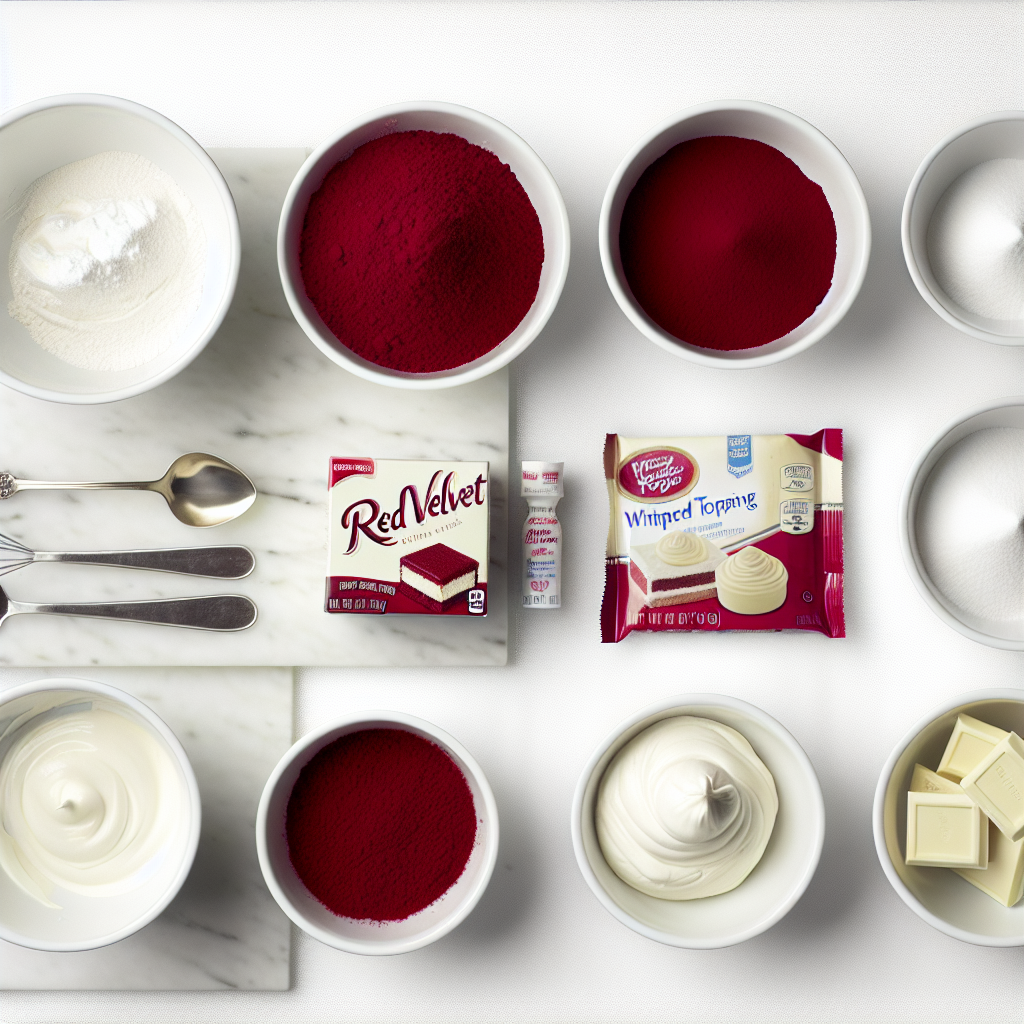 Red Velvet Trifle with White Chocolate and Cream Cheese Filling Recipe - Recipe Image