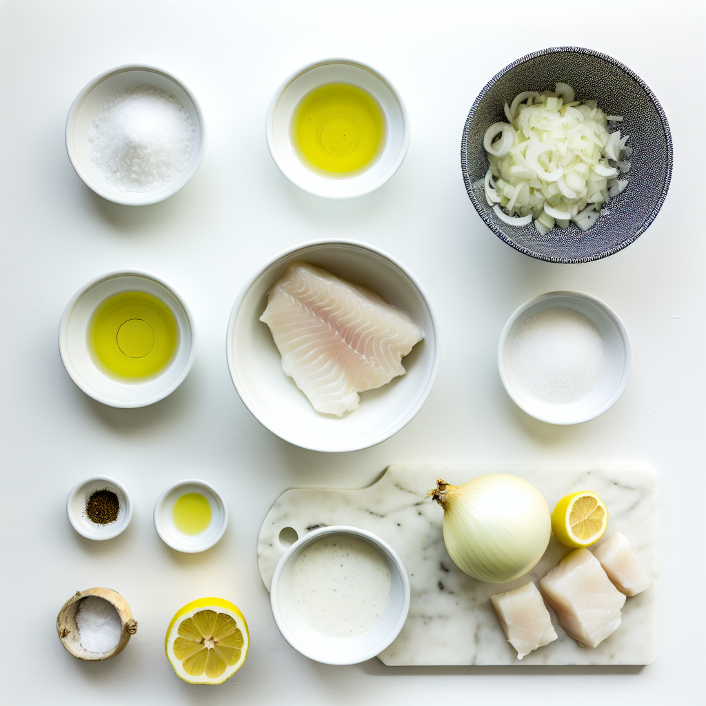 Baked Cod in Coconut Lemon Cream Sauce Recipe - Recipe Image