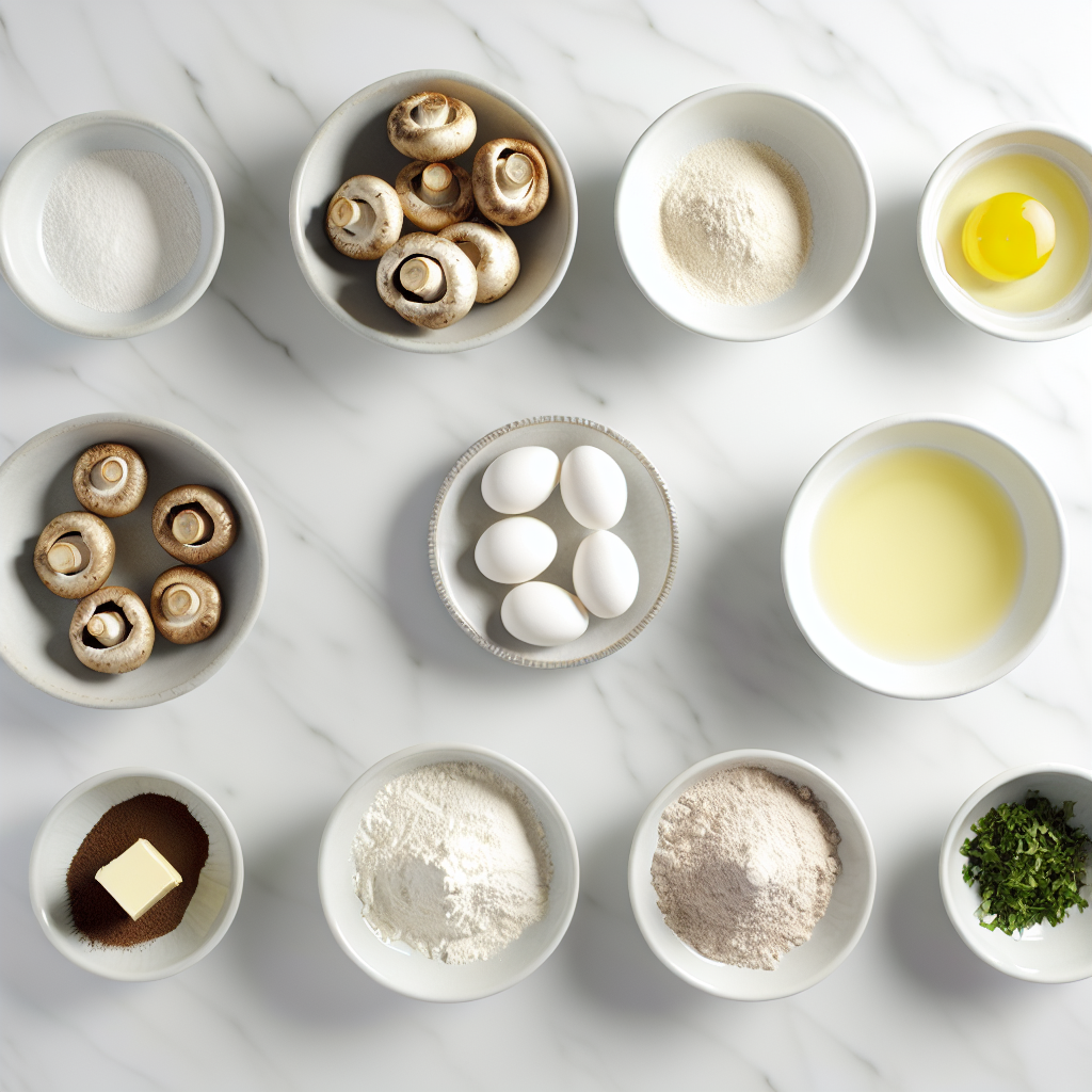 Air Fryer Hummus-Stuffed Mushrooms Recipe - Recipe Image