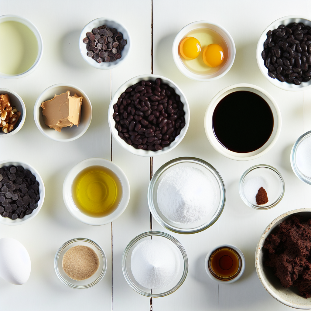 Fudgy Protein Black Bean Brownies Recipe - Recipe Image