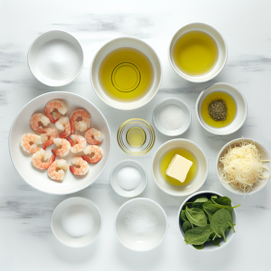 Tuscan Shrimp with Sun-Dried Tomatoes and Spinach Recipe - Recipe Image