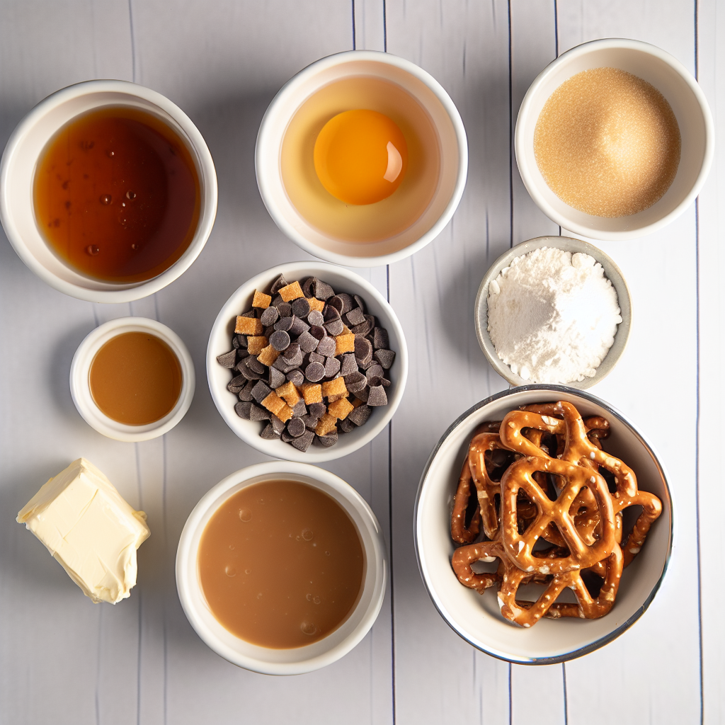 Salted Caramel Pretzel Chocolate Chip Cookies Recipe - Recipe Image