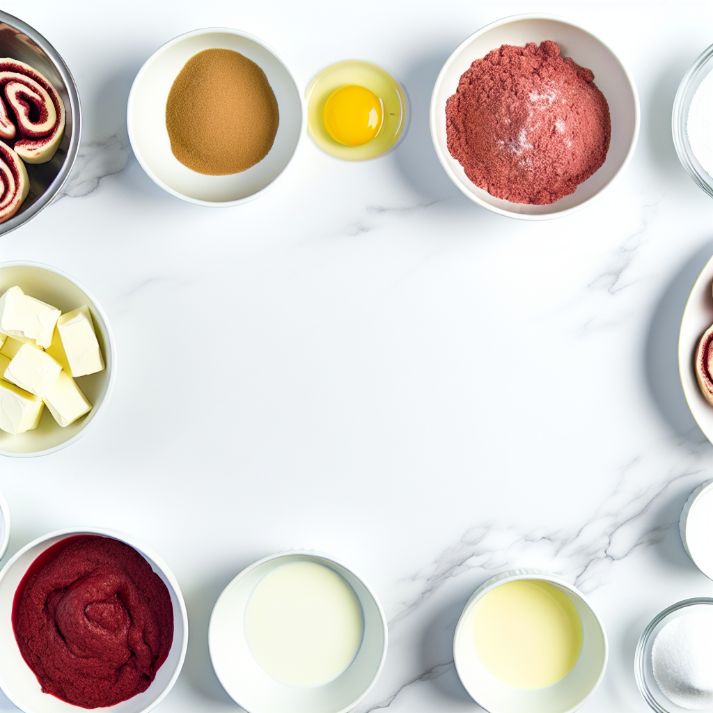 Red Velvet Cinnamon Rolls Recipe - Recipe Image