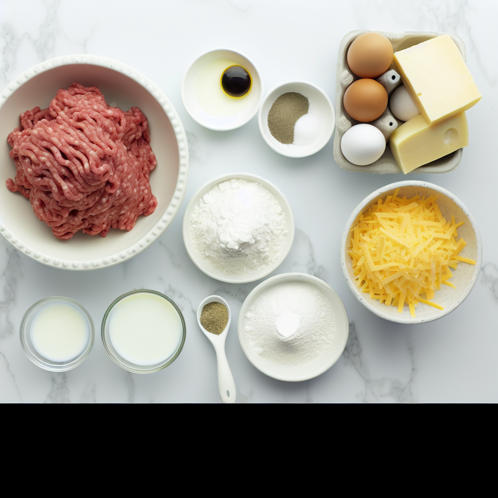 How to Bake the Ultimate Homemade Cheeseburger Pie Recipe - Recipe Image