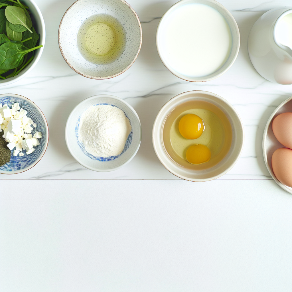 Spinach & Feta Omelette Recipe - Recipe Image