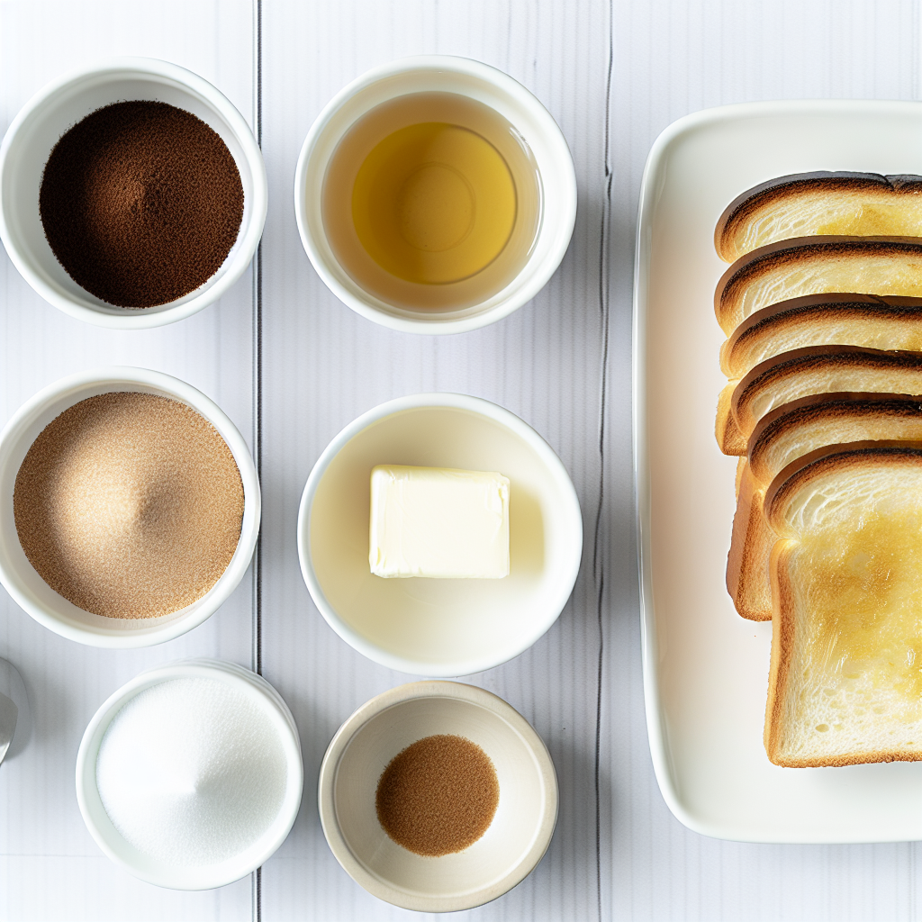 Brown Sugar Caramelized Toast Recipe - Recipe Image