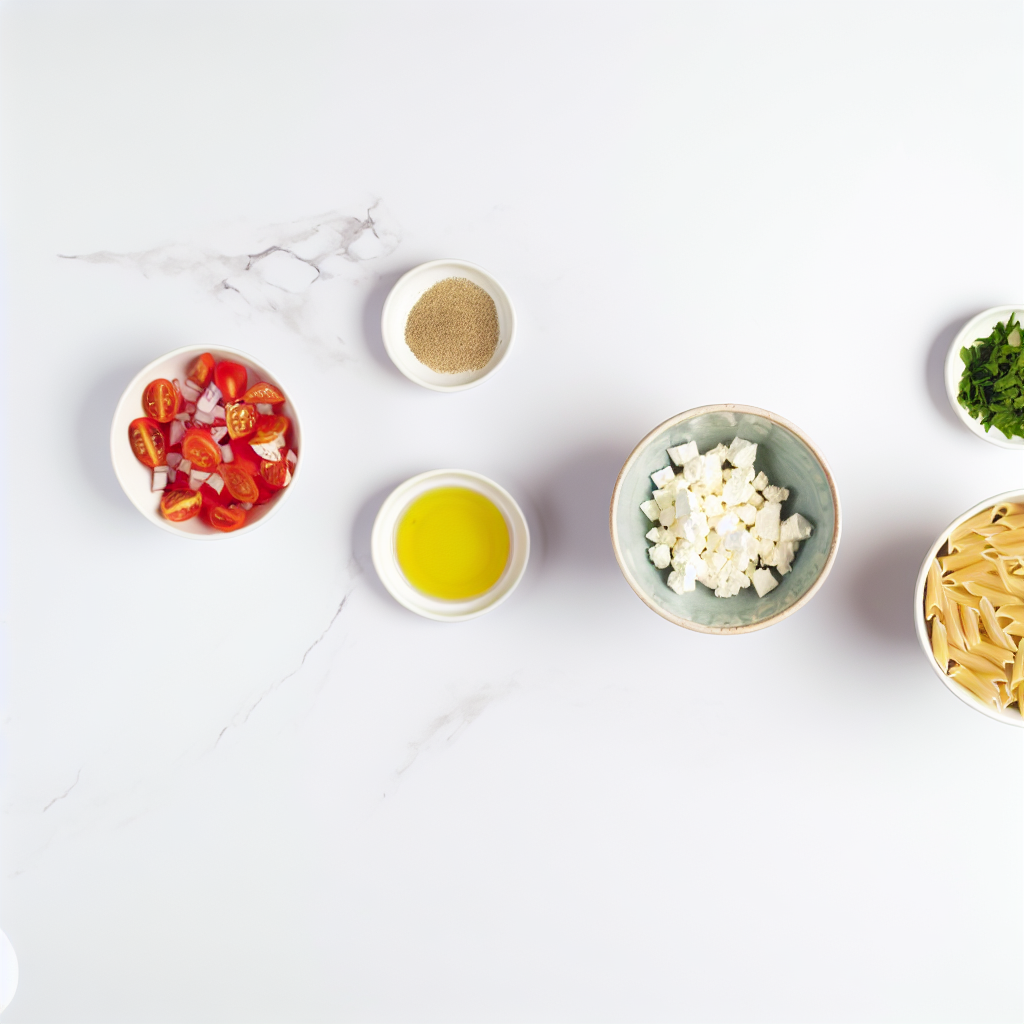 Orzo Pasta Salad With Feta & Lemon Recipe - Recipe Image