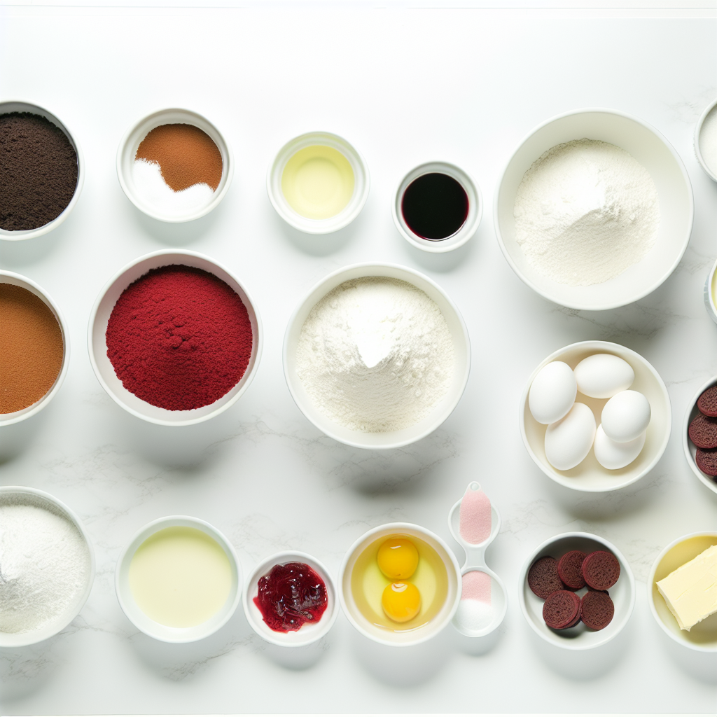 Red Velvet Cheesecake Layer Cake Recipe - Recipe Image