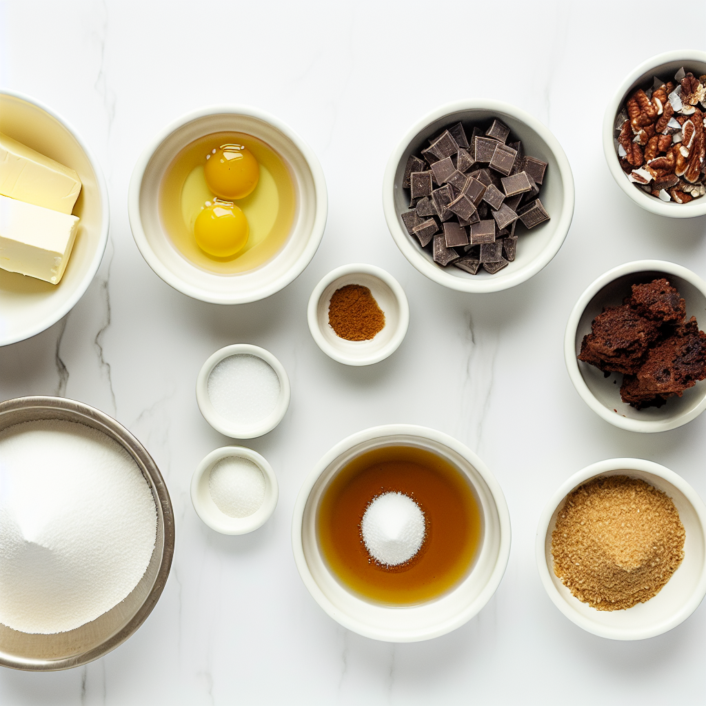 Decadent German Chocolate Pecan Brownies Recipe - Recipe Image