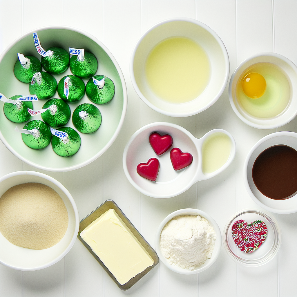 Grinch Cookies with Hershey’s Kisses Recipe - Recipe Image