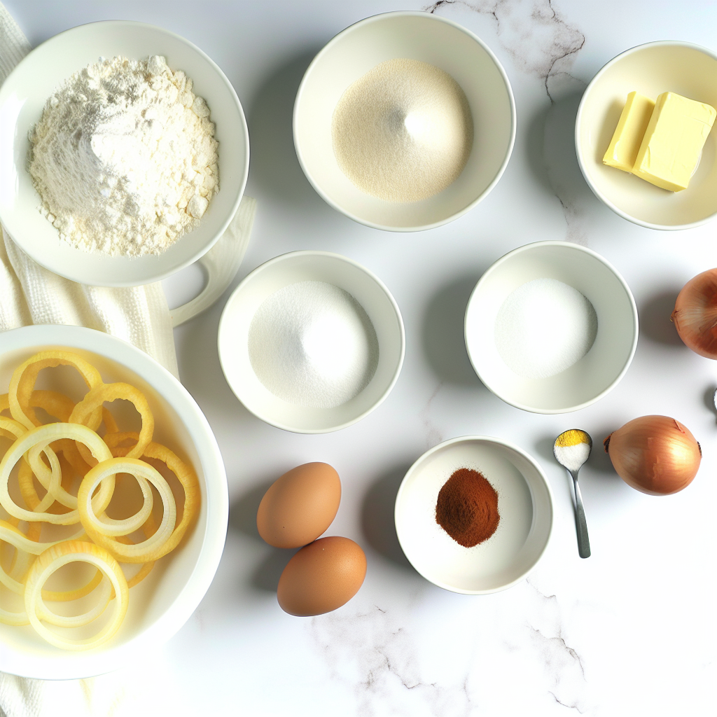 Crispy homemade onion rings Recipe - Recipe Image