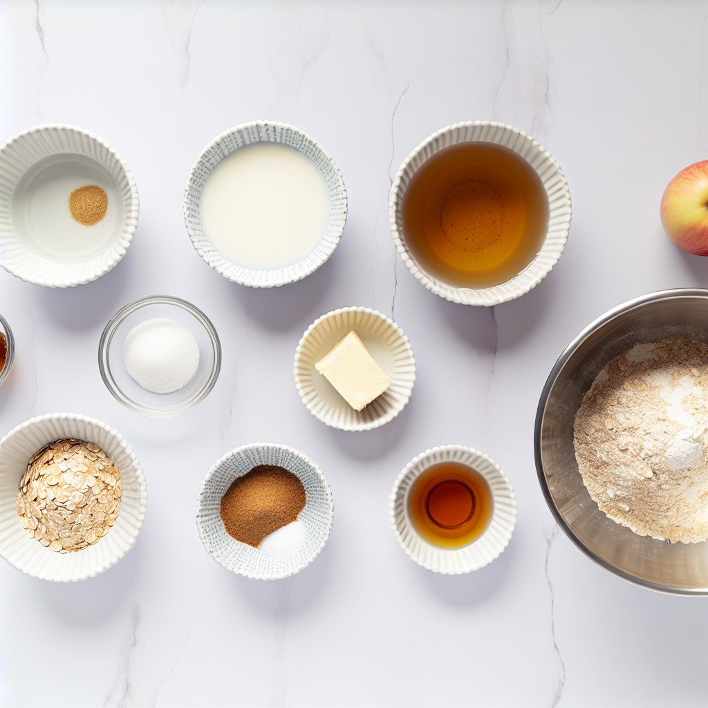 Delicious Apple Cinnamon Greek Yogurt Muffins Recipe - Recipe Image