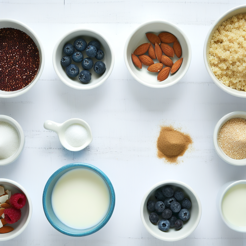 Mediterranean Quinoa Breakfast Bowl with Berries, Nuts, and Seeds Recipe - Recipe Image