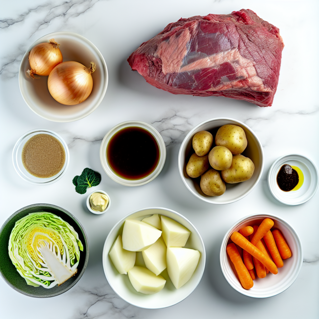 Crockpot Corned Beef And Cabbage Recipe - Recipe Image