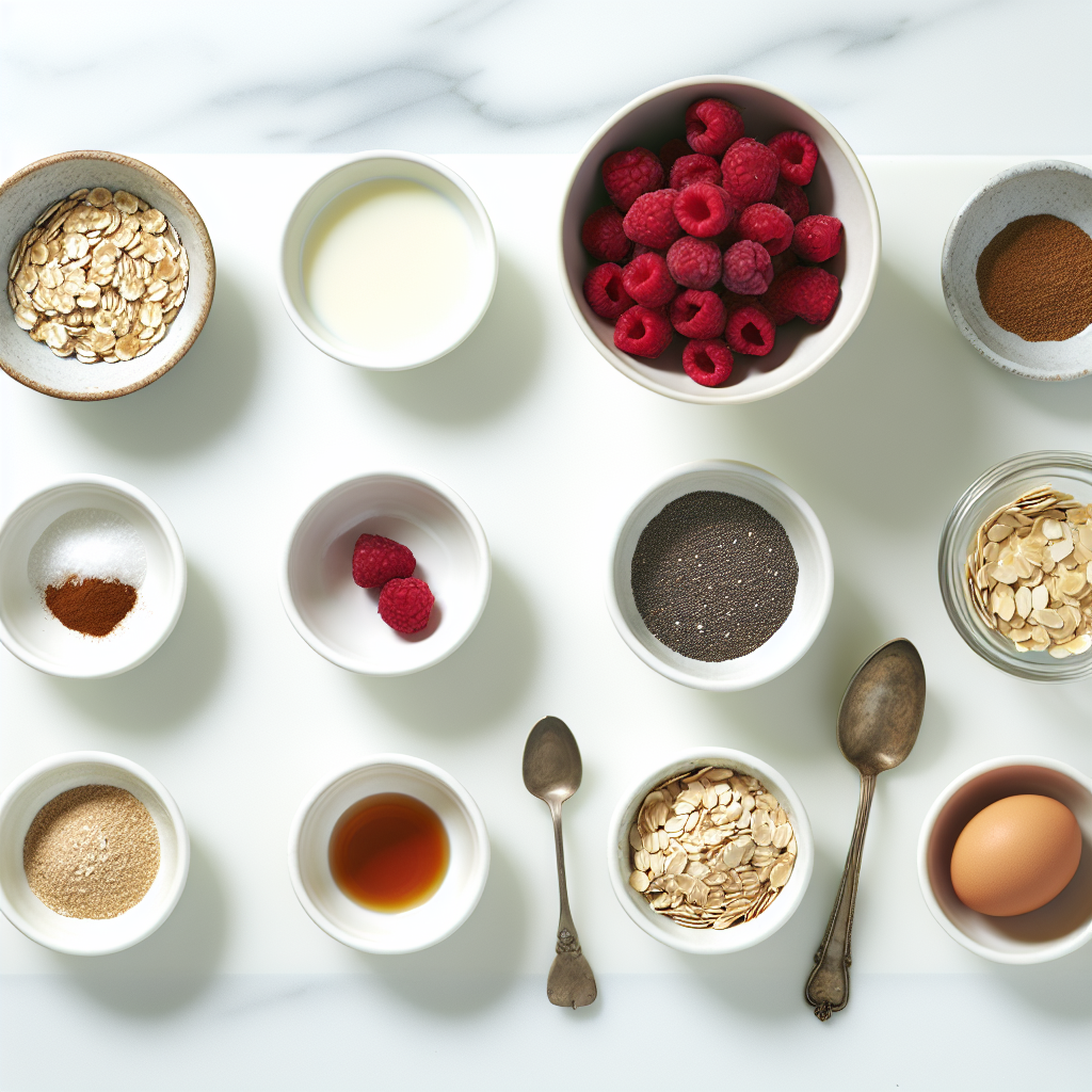 Simple Healthy Raspberry Oatmeal Porridge Recipe - Recipe Image