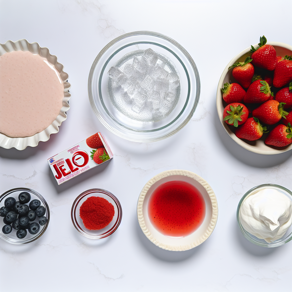 Strawberry Cool Whip Pie No Bake Dessert Recipe - Recipe Image