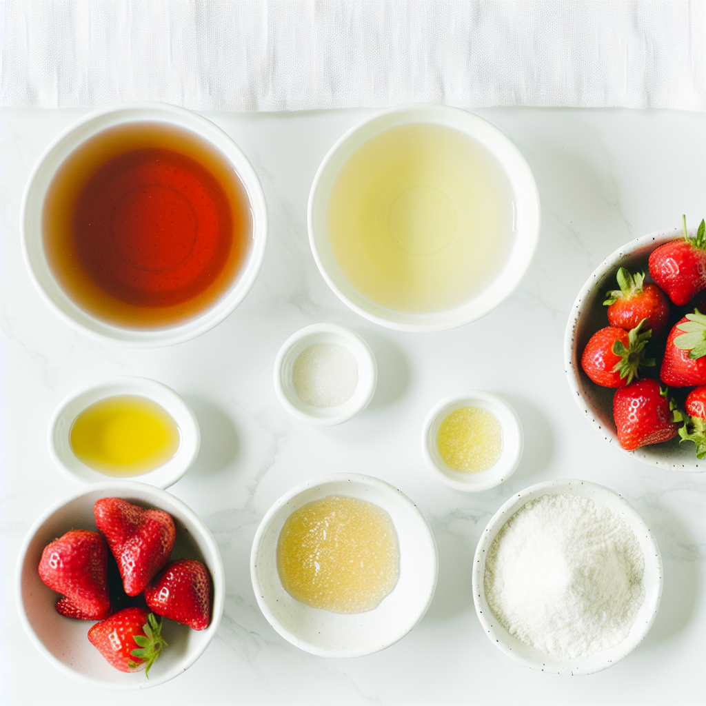 Homemade Healthy Strawberry Gummy Bears Recipe - Recipe Image