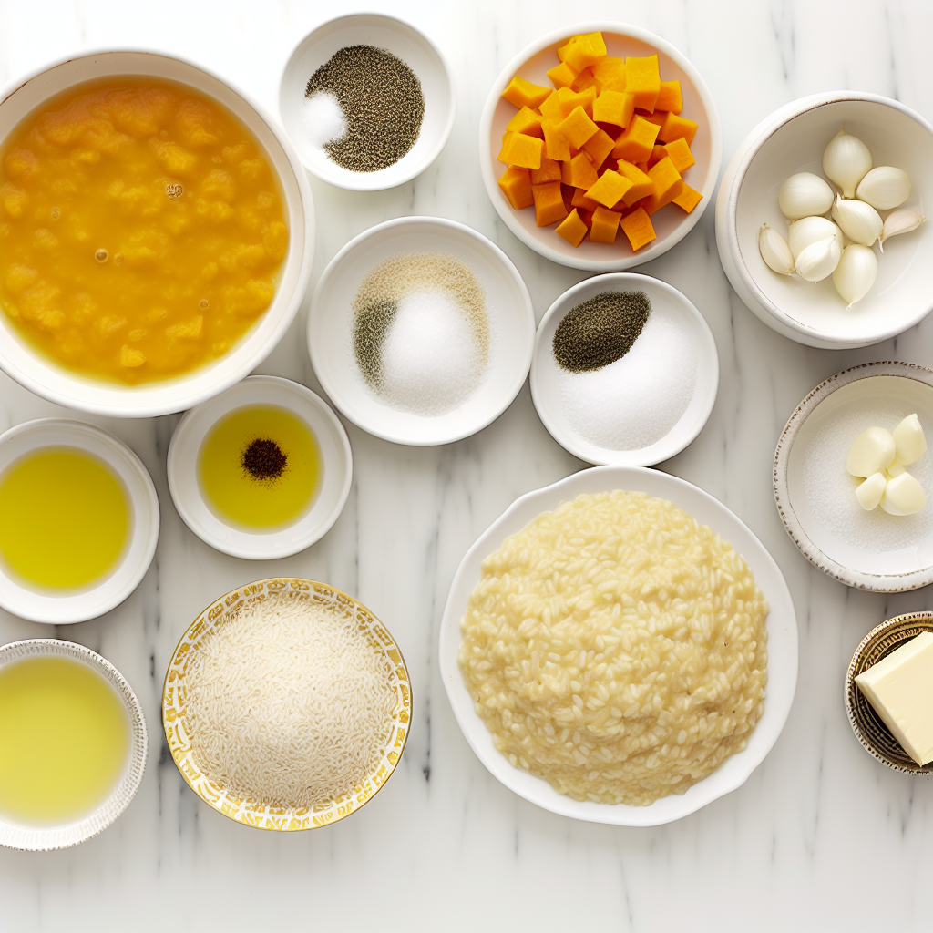 Creamy Pumpkin Risotto with Sage and Parmesan Recipe - Recipe Image