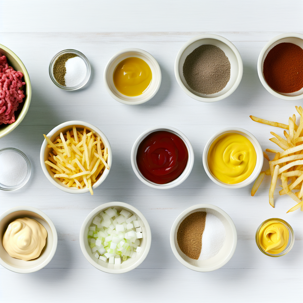 Cheeseburger French Fry Casserole Recipe - Recipe Image