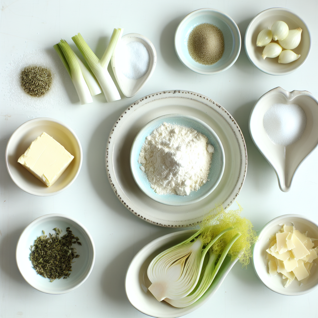 Caramelized Fennel and Leek Galette with Gruyère Recipe - Recipe Image