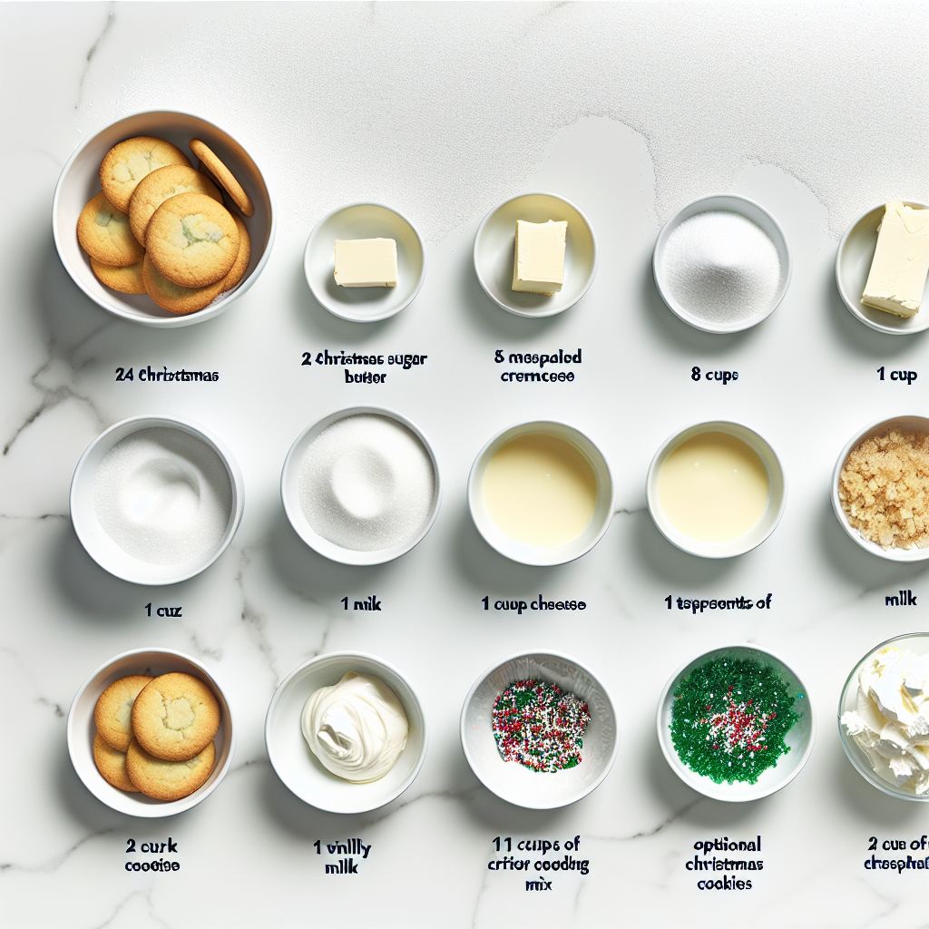 Easy Christmas Cookie Lasagna: Creamy Festive Layers in 9 Squares Recipe - Recipe Image