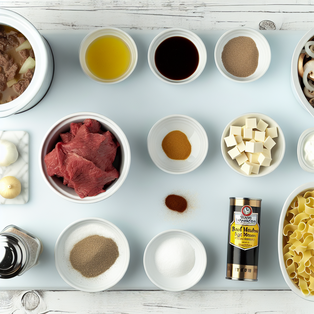 Crockpot Beef Stroganoff Recipe - Recipe Image