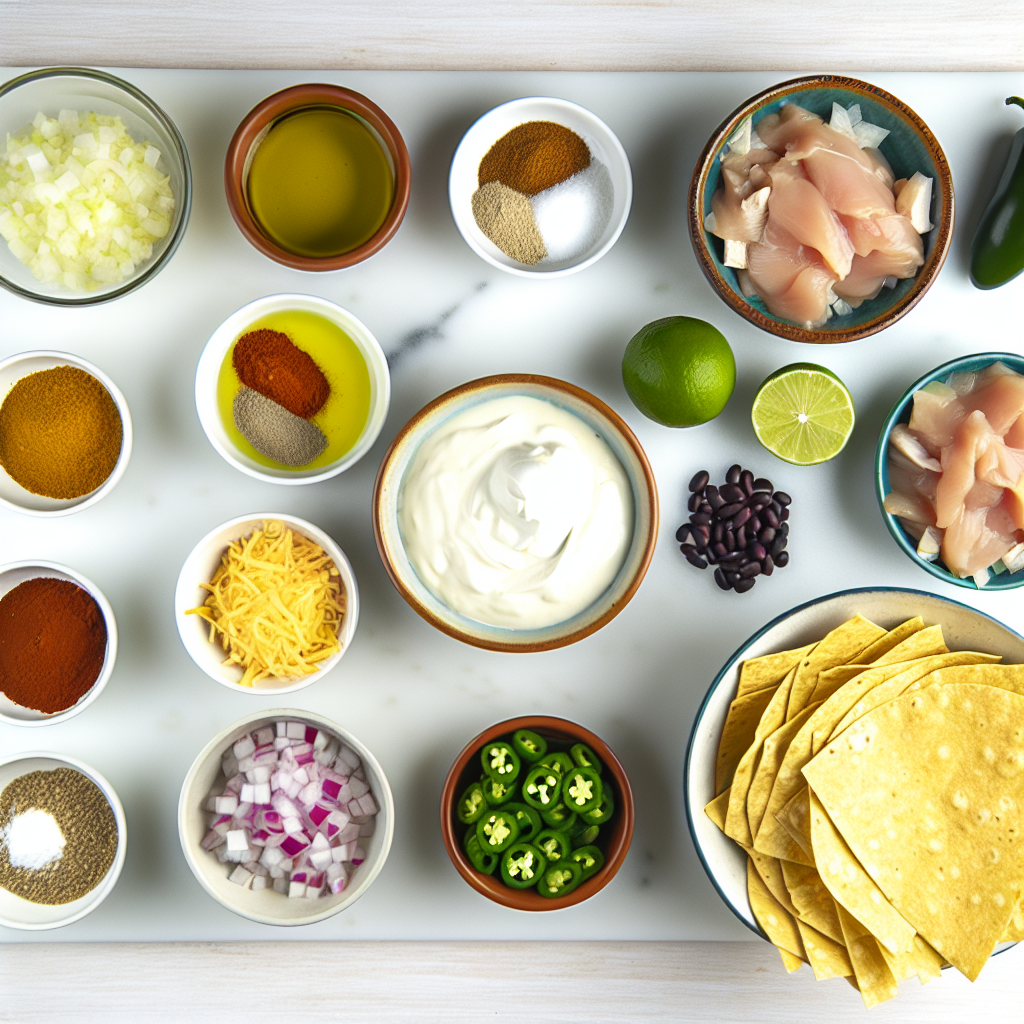 Creamy Chicken Tortilla Soup Recipe - Recipe Image