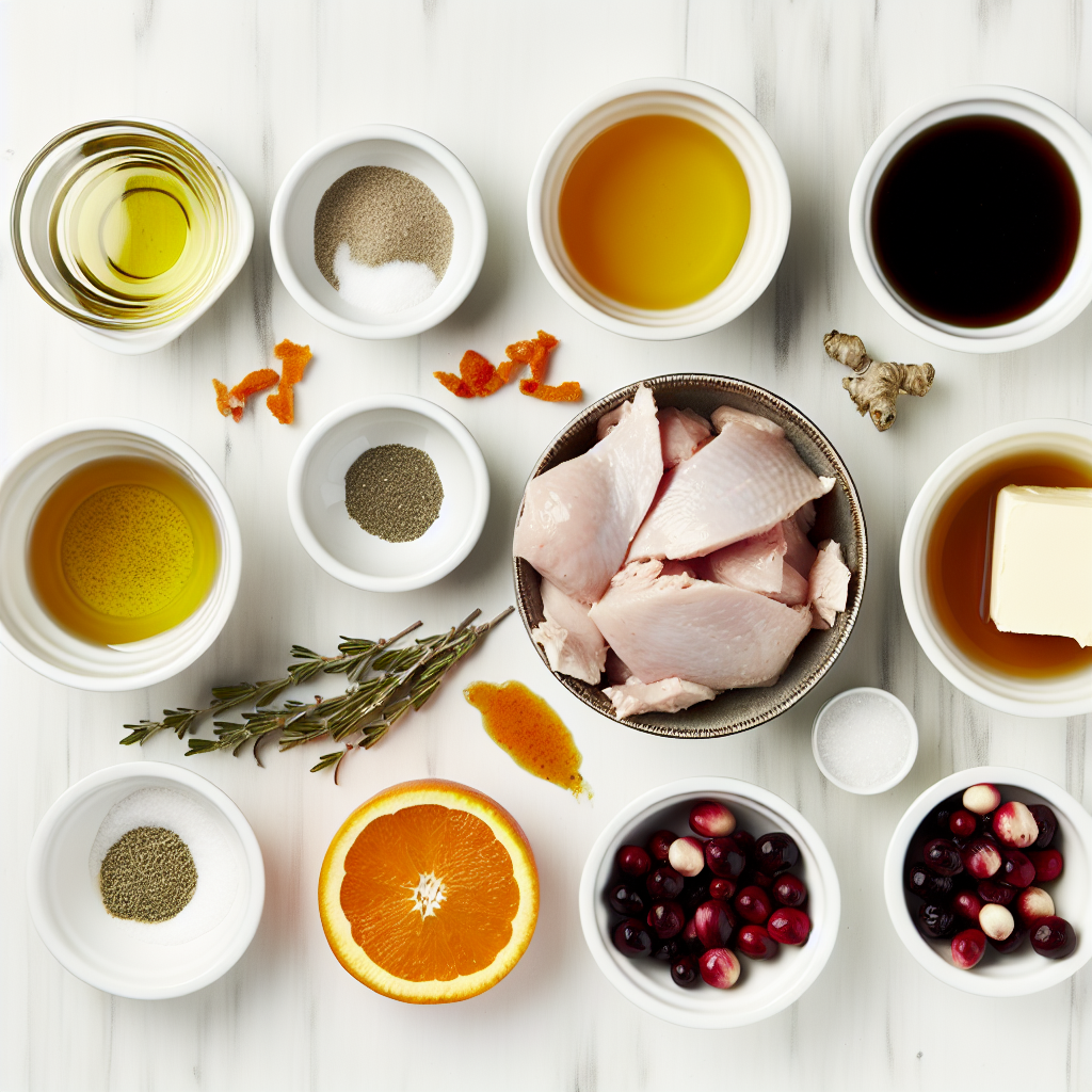 Cranberry Orange Glazed Turkey Recipe - Recipe Image