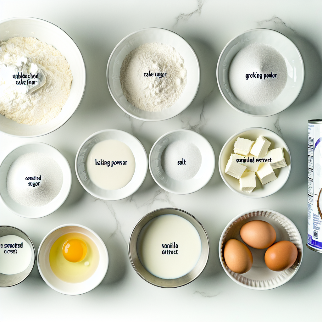 Martha Stewart’s Cloud Cake with Coconut Whipped Cream Frosting Recipe - Recipe Image