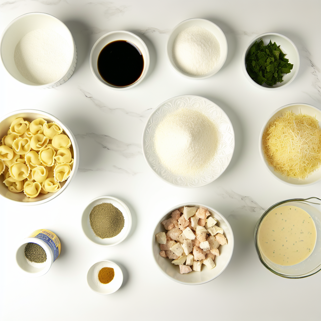 Delicious Alfredo Tortellini Bake in 35 Minutes Recipe - Recipe Image