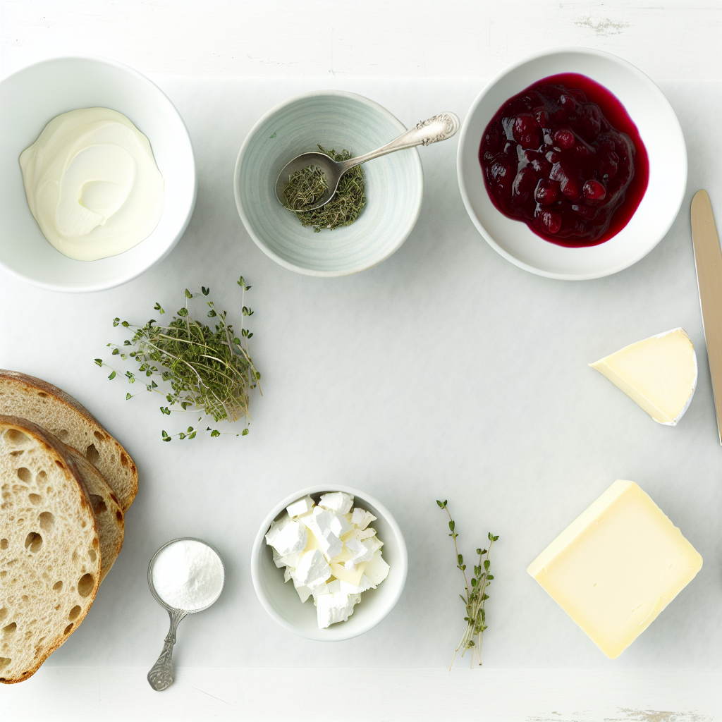 Cranberry Brie and Mozzarella Grilled Sandwich Recipe - Recipe Image