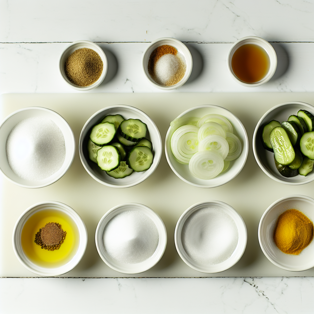 Crunchy Bread and Butter Pickles Recipe - Recipe Image