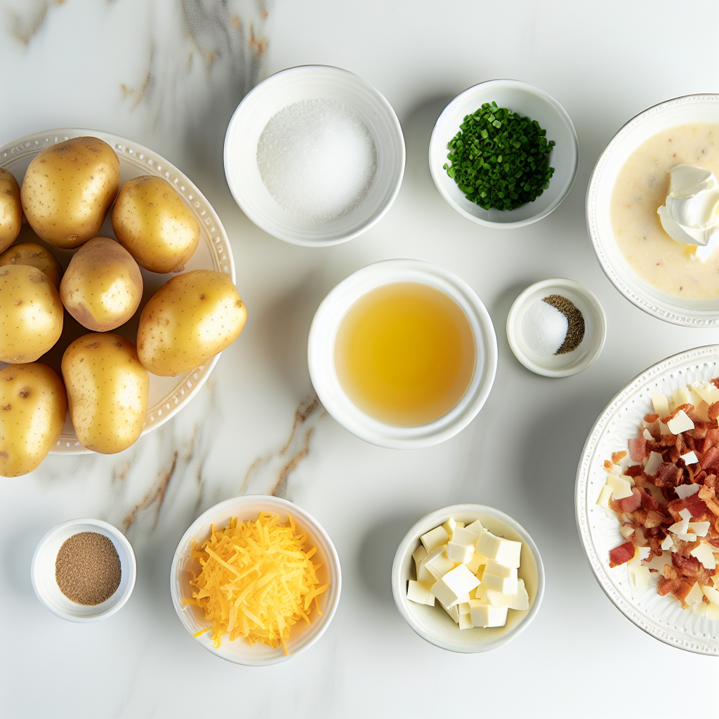 Loaded Crock Pot Baked Potato Soup with Real Potatoes Recipe - Recipe Image