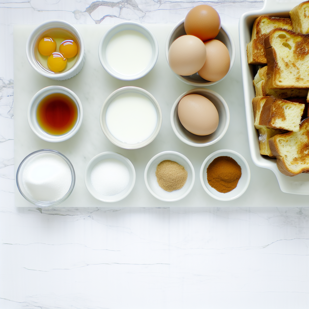 Baked French Toast Casserole: A Delicious Breakfast Delight Recipe - Recipe Image