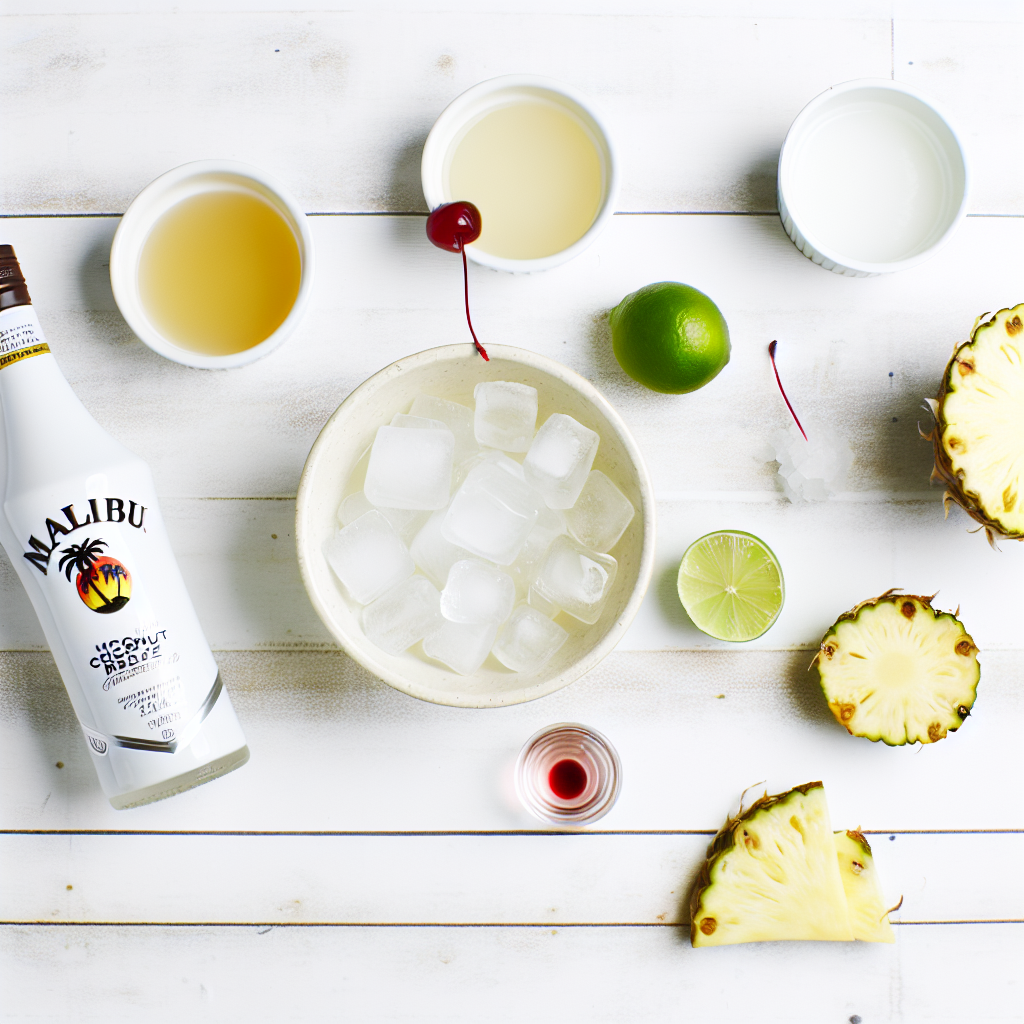 Malibu Bay Breeze Recipe - Recipe Image