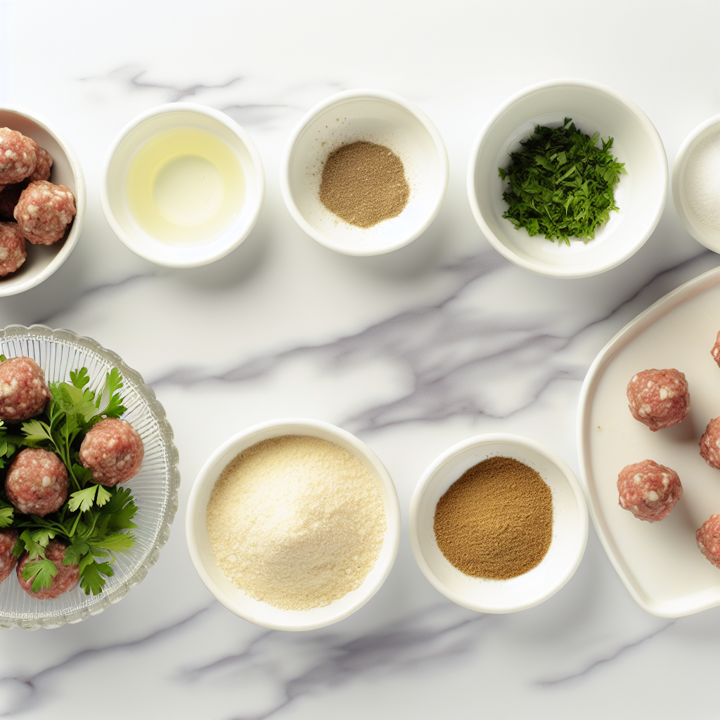 Air Fryer Greek Meatballs Recipe - Recipe Image