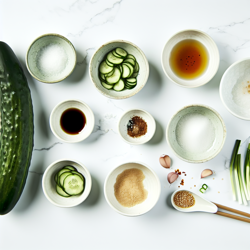 Asian Cucumber Salad Recipe - Recipe Image