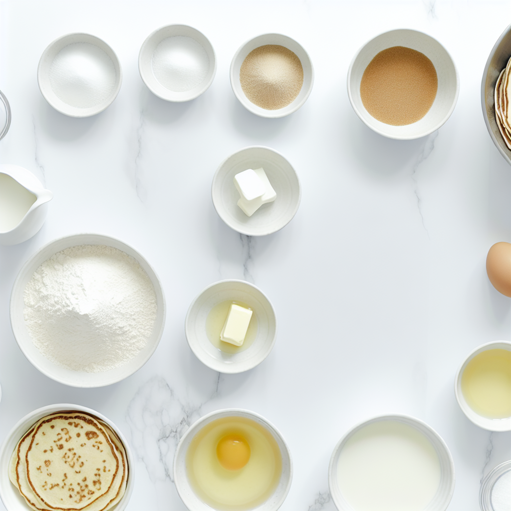 Fluffy Vanilla Cinnamon Buttermilk Pancakes Recipe - Recipe Image