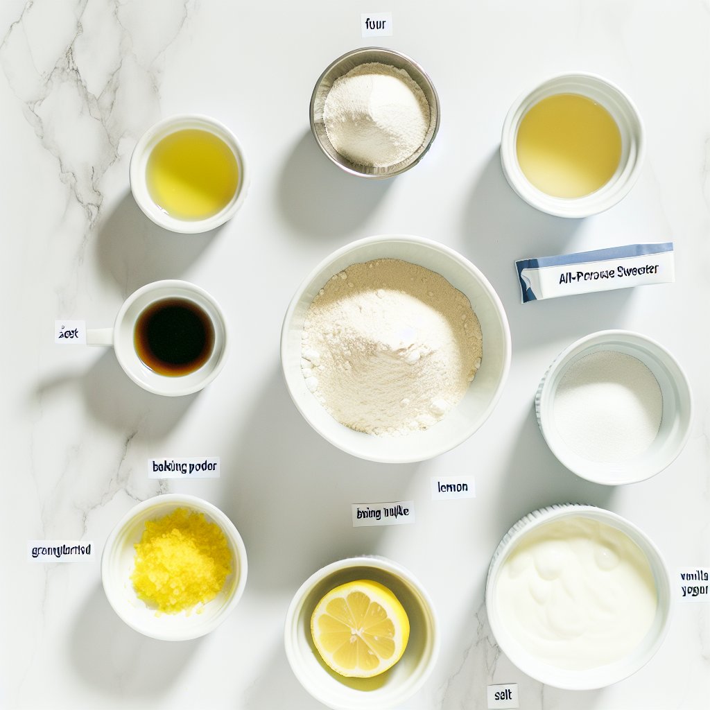 Lemon Protein Mug Cake Recipe - Recipe Image