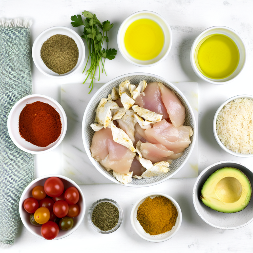 Chicken Shawarma Breakfast Bowls Recipe - Recipe Image