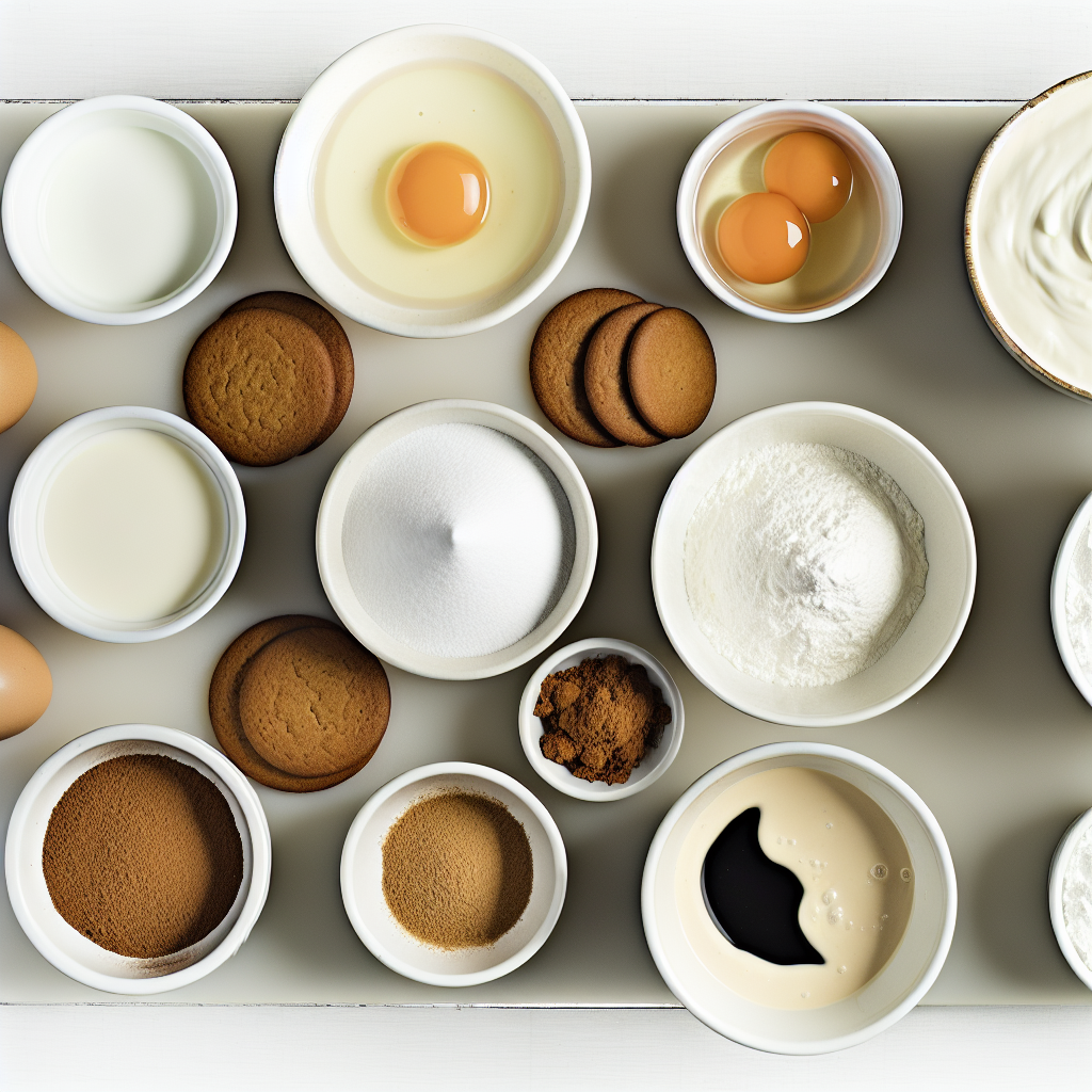 Eggnog Gingerbread Tiramisu Recipe - Recipe Image